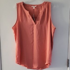 Maurices Sleeveless Peach Blouse
